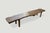 Contemporary Andrianna Shamaris Live Edge Teak Wood Bench For Sale - Image 3 of 5