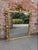 Goldenrod Large Antique English Carved Wood Gilt Overmantle Mirror, 1800s For Sale - Image 8 of 8