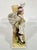 Ceramic Antique German Hand Painted Volkstedt Porcelain Grouping Man & Woman For Sale - Image 7 of 13