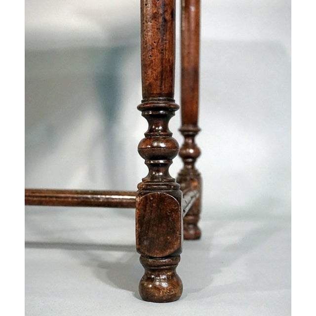 17th Century Oak Dutch Side Table For Sale - Image 4 of 5