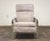 Mid-Century Modern Milo Baughman Grey Chrome Lounge Chair Recliner For Sale - Image 3 of 12