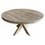 Andrianna Shamaris Round Shell Inlaid Teak Wood Table For Sale In New York - Image 6 of 18