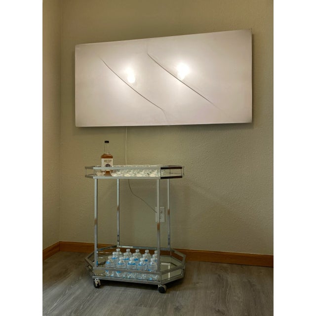 Kazuhide Takahama Minimalist Lighting Panel / Sculptural Wall Art Object For Sale - Image 6 of 10