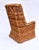 1960s Michael Taylor for Baker Braided Wicker Wingback Ottoman Set For Sale - Image 9 of 13