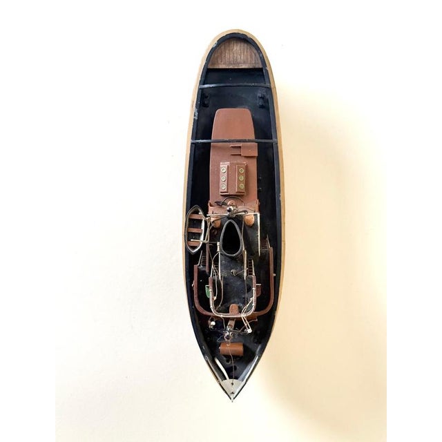 Hamburg Tugboat Petra Maritime Ship Model, Germany, 1957 For Sale - Image 3 of 14