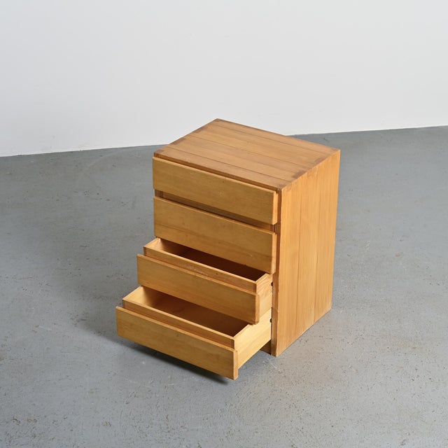 1970s Pine Chest of Drawers from Maison Regain, France, 1970s For Sale - Image 5 of 9