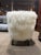 2010s Four Hands Mongolian Sheepskin Accent Chair With Lumbar Pillow For Sale - Image 5 of 6