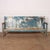 Wonderful 19th C English high back settle with a funky original paint finish. 1880. Seat height is 16.5", seat depth is...