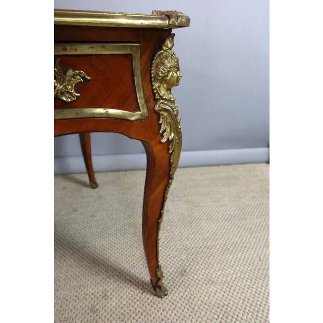 Louis XV Style Desk, 1960s For Sale - Image 9 of 12