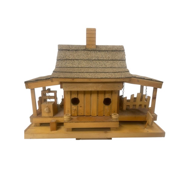 Wood 1980s Executive Birdhouse Solid Wood For Sale - Image 7 of 12