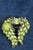 Metal Hollycraft Floral Spring Series 1950s Metal Pin Brooch Green Rhinestones 5196b For Sale - Image 7 of 14