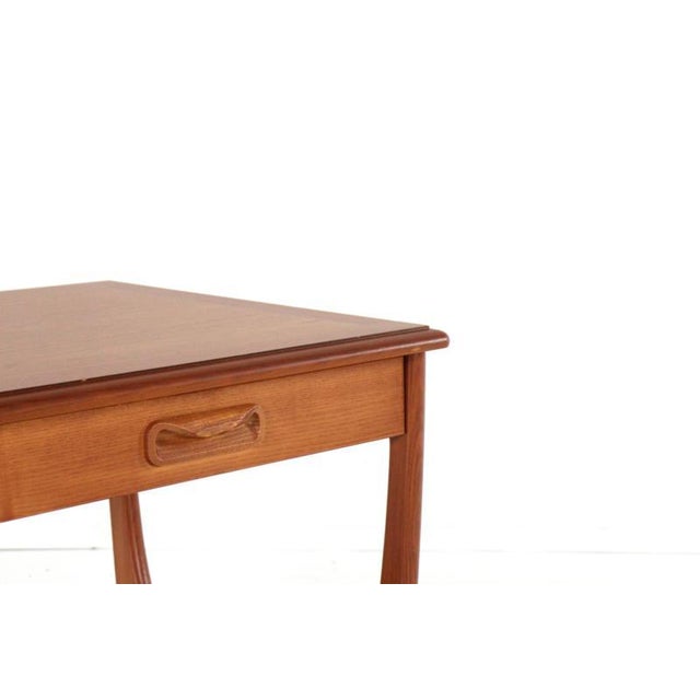 Side Table with Pull-Out Drawer from G-Plan For Sale - Image 12 of 16