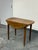 Early 20th Century Antique French Drop Leaf Round Farm Table For Sale - Image 5 of 12