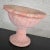 Awesome antique concrete garden urn or planter. This salmon colored paint encrusted urn is in fabulous vintage condition...