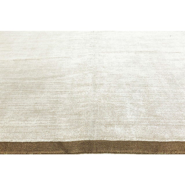 Modern Handmade Wool and Silk Rug by Doris Leslie Blau For Sale - Image 4 of 7