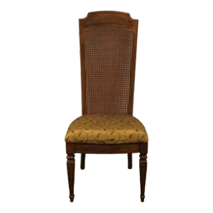 Stanley Furniture Italian Provincial Cane Back Fruitwood Dining Side Chair 4311-60