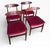Vintage Teak Dining Chairs, Set of 4 For Sale - Image 5 of 7