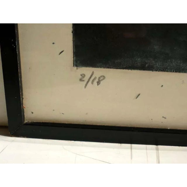 Jean Thayan, Screen Printing, Abstract Art, 1950s, Mid-Century Modern For Sale - Image 4 of 7