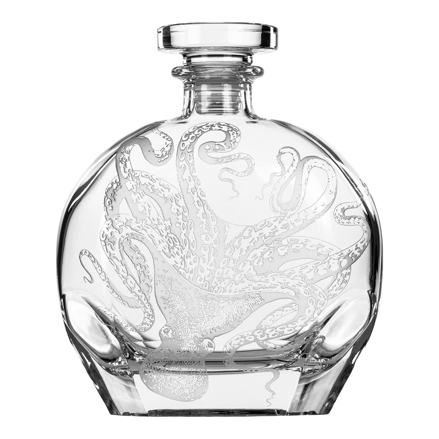 Caskata Lucy Octopus Octopus Glass Decanter Chairish