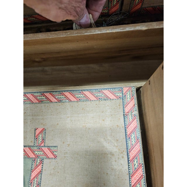 Antique Victorian Saratoga Steamer Trunk With Original Trays and Working Key For Sale - Image 18 of 18
