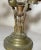 Metal Antique Ornate French Gilt Bronze Porcelain Floral Crystal Vase Table Lamp Light For Sale - Image 7 of 12