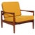 Yellow Vintage Lounge Chair in Teak by Erik Wørts for Ikea, 1960s For Sale - Image 8 of 8