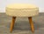 A mid century modern maple vanity still by Heywood Wakefield. Fabric has a stain as seen in photos. 23” wide. 16.5” deep....