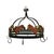 Farmhouse Late 20th Century Pan Holder Metal Pot Rack Rooster Design Vintage Country Farmhouse Kitchen Decor For Sale - Image 3 of 8