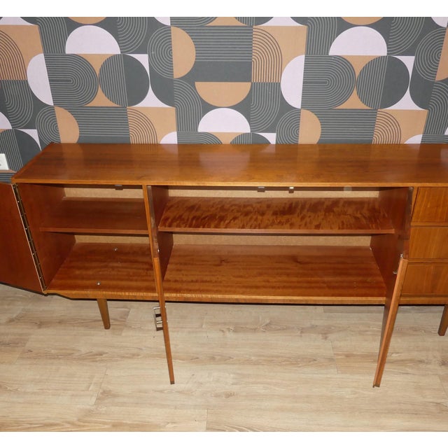Large Sideboard in Walnut from MCM, 1960s For Sale - Image 11 of 18