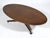 Coffee Edward Wormley Elliptical Rosewood Coffee Table by Dunbar For Sale - Image 8 of 10