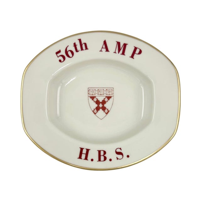 Ceramic Vintage Harvard University Business School Ashtray For Sale - Image 7 of 9