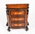 Wood Antique Italian Burr Walnut Serpentine Bedside Chests, 1700s, Set of 2 For Sale - Image 7 of 18