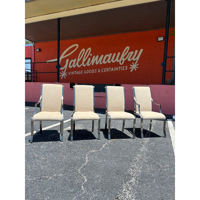 Late 20th Century Postmodern Design Institute of America Dining Chairs - Set of 4 For Sale - Image 5 of 9