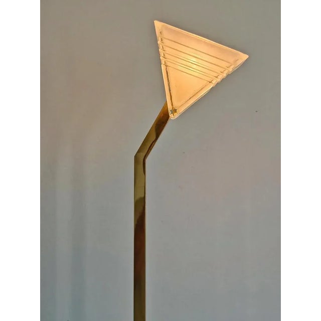 Mid-Century Modern Brass Floor Lamp from Peill & Putzler, 1970s For Sale - Image 6 of 14