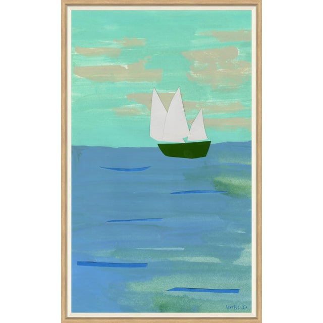 Contemporary Tide Chart I Framed Art Print by Susan Hable For Sale - Image 3 of 3