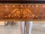 19th Antique Marquetry Inlaid Mahogany Mirror For Sale - Image 13 of 18