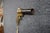 Cream Antique International Flare Signal Co. Brass and Iron Flare Gun For Sale - Image 8 of 13