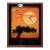 1970’s 3d Sunset Clock For Sale