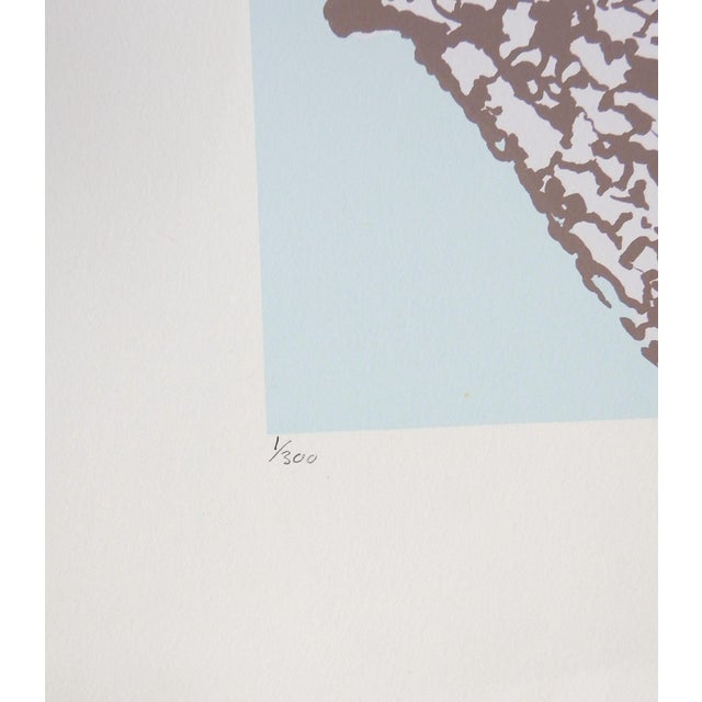 Late 20th century serigraph on paper of a Koala in pink, brown and pale blue. Signed MacCauley (20th c.) Texas and...