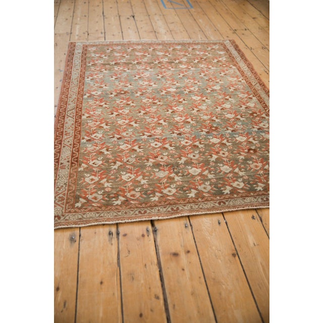 Old New House Vintage Distressed Malayer Rug - 4'4" x 6' For Sale - Image 4 of 10