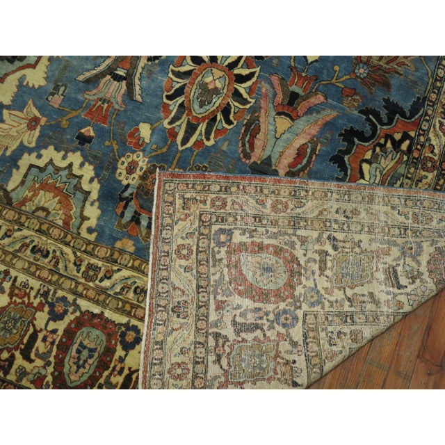 Zabihi Collection Antique Persian Tabriz Carpet For Sale - Image 13 of 18