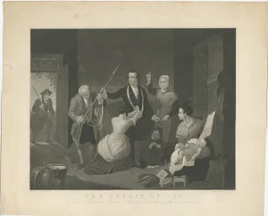 After Tompkins Harrison Matteson, Scene in American Revolution, Spirit of '76, 1862, Print