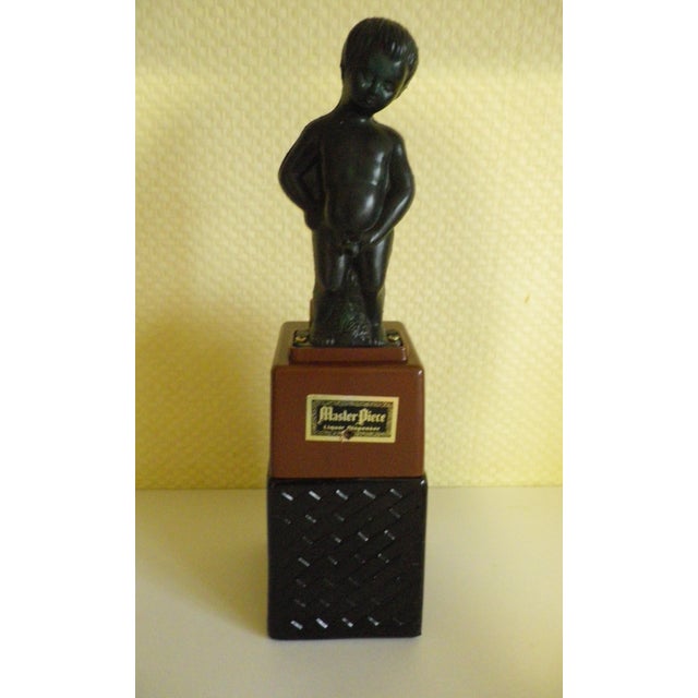 Vintage Garnier Liqueur Bottle from Enghien and Masterpiece Bottle from Manneken Pis, Set of 2 For Sale - Image 11 of 18