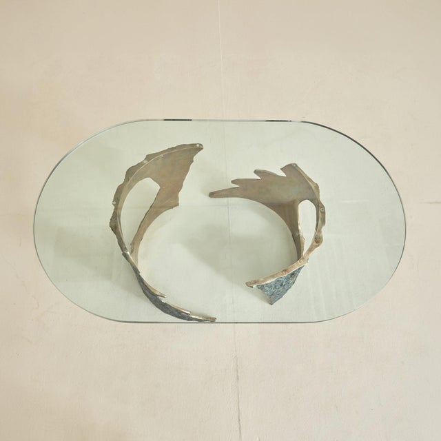 Belgium Brutalist Coffee Table Attributed to Willy Ceysens No. 02, 1970s For Sale - Image 9 of 11