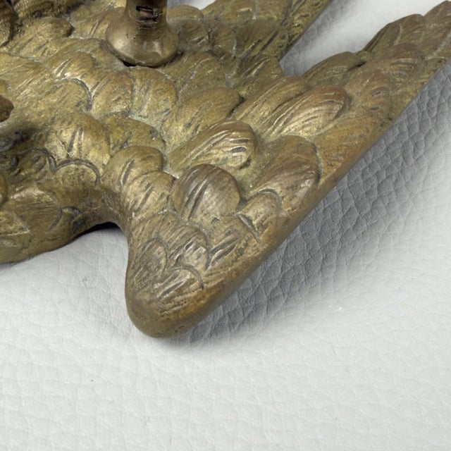 Vintage Bronze Candleholder, 1950s For Sale - Image 9 of 12