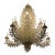 Pride Sasser for Cosona Manufacturing 10-Light Metal Coral Chandelier For Sale