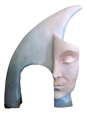 Maryam Pezeshki, Moon Srch, Sculpture by Maryam Pezeshki, 2009