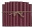 Decorative Books - Merlot Paper Wrapped Book Bundle - 1 Foot of Red Books For Sale