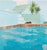 1987 Original David Hockney "Pool and Steps" Louisiana Museum Exhibition Lithograph Poster Gorgeous Original David...