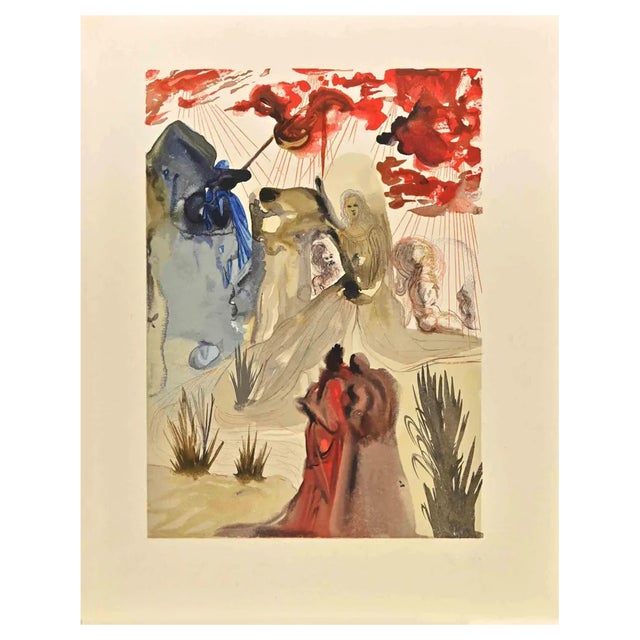 Salvador Dali, The Divine Comedy: The Divine Wood, Woodcut Print, 1963 For Sale